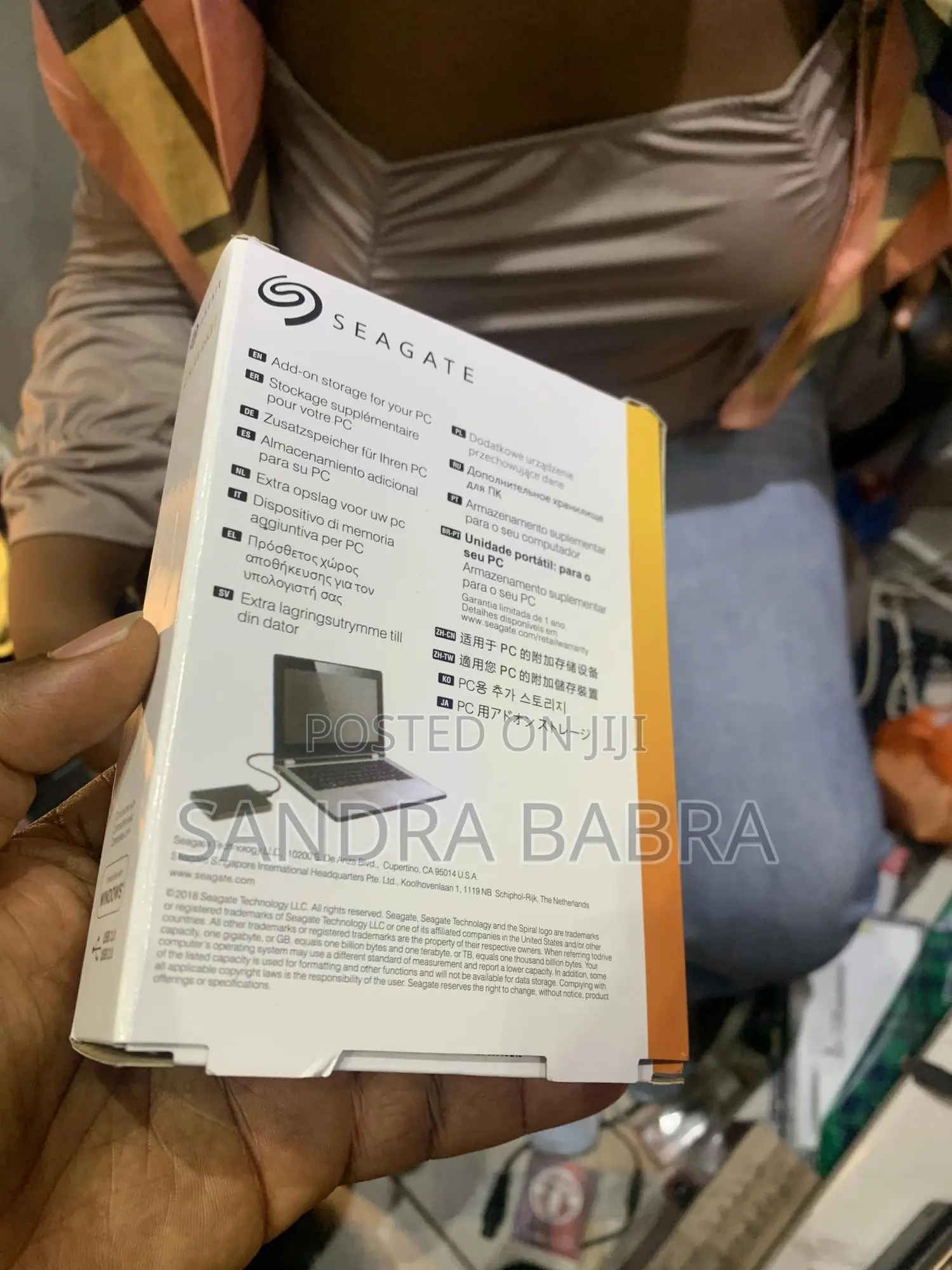 500gb Seagate External Storage Drive