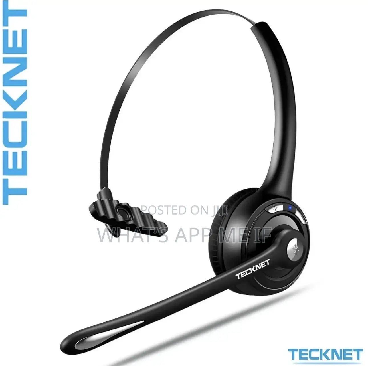 Tecknet Bluear Headphones With Noise Cancelling Microphone