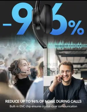 Tecknet Bluetooth Headset Wireless Microphone Noise Canceling, 50h