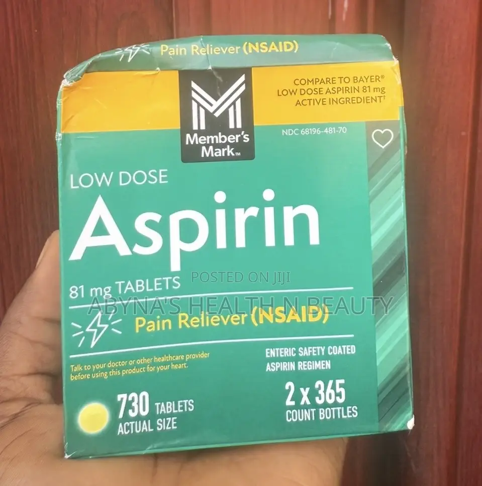 Aspirin Pain Reliever