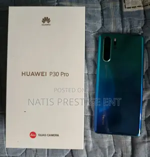 New Huawei P30 Pro HW-02L 128 GB Black