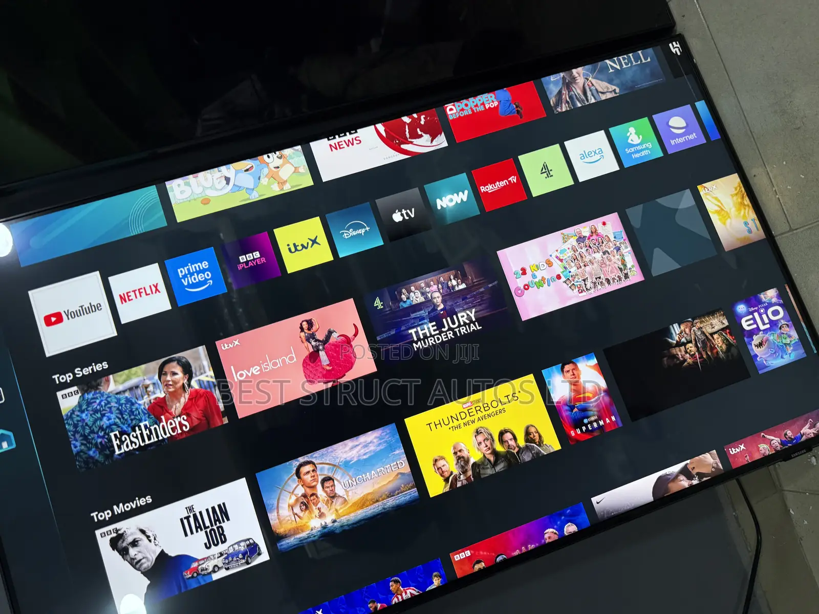 Denmark Used Samsung Smart Airslim Crystal Tv
