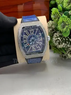 Franck Muller Watch (Iced Out)