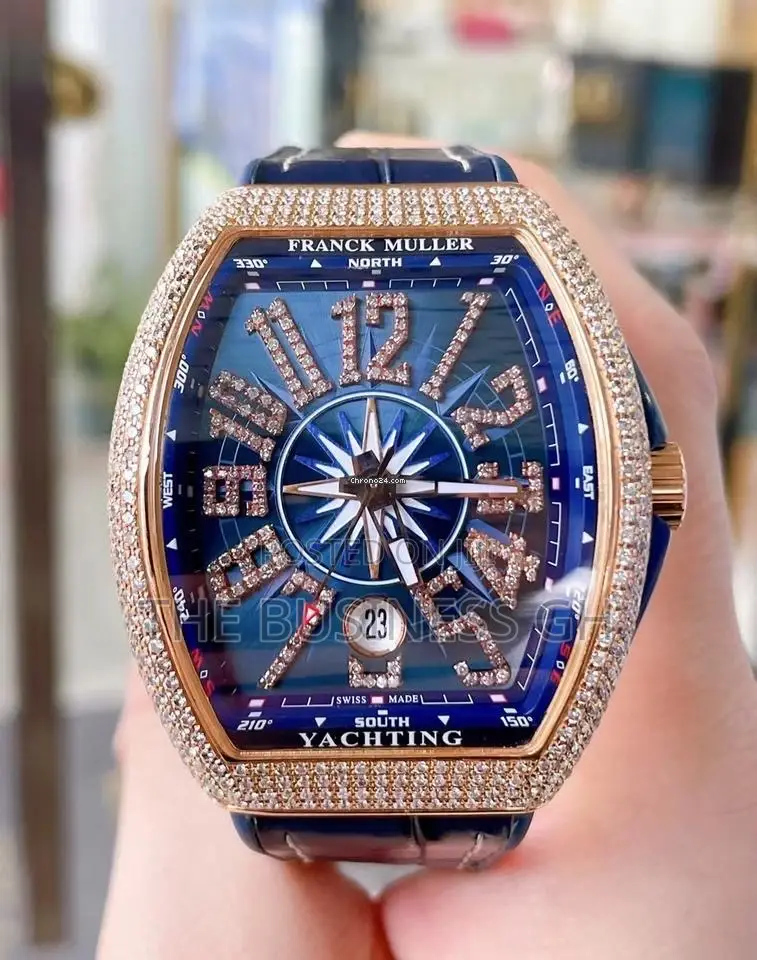Franck Muller Watch (Iced Out)