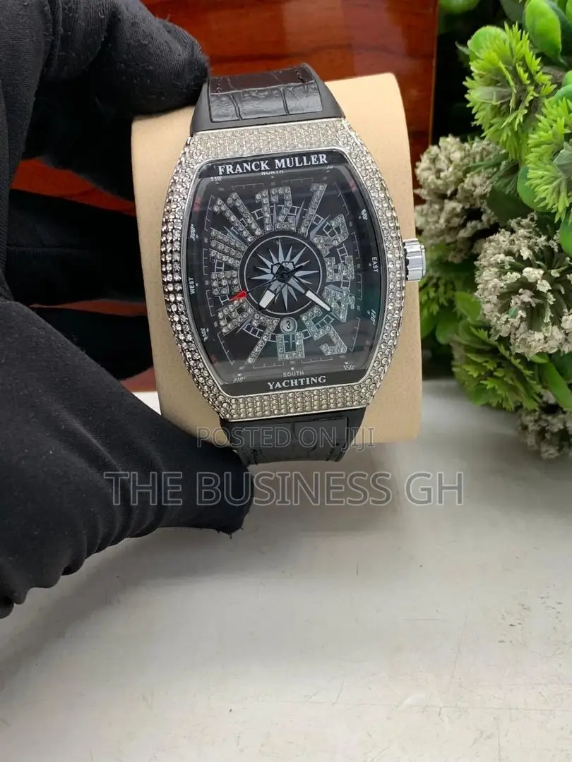 Franck Muller Watch (Iced Out)