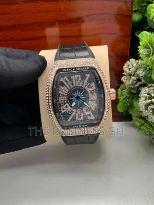 Franck Muller Watch (Iced Out)