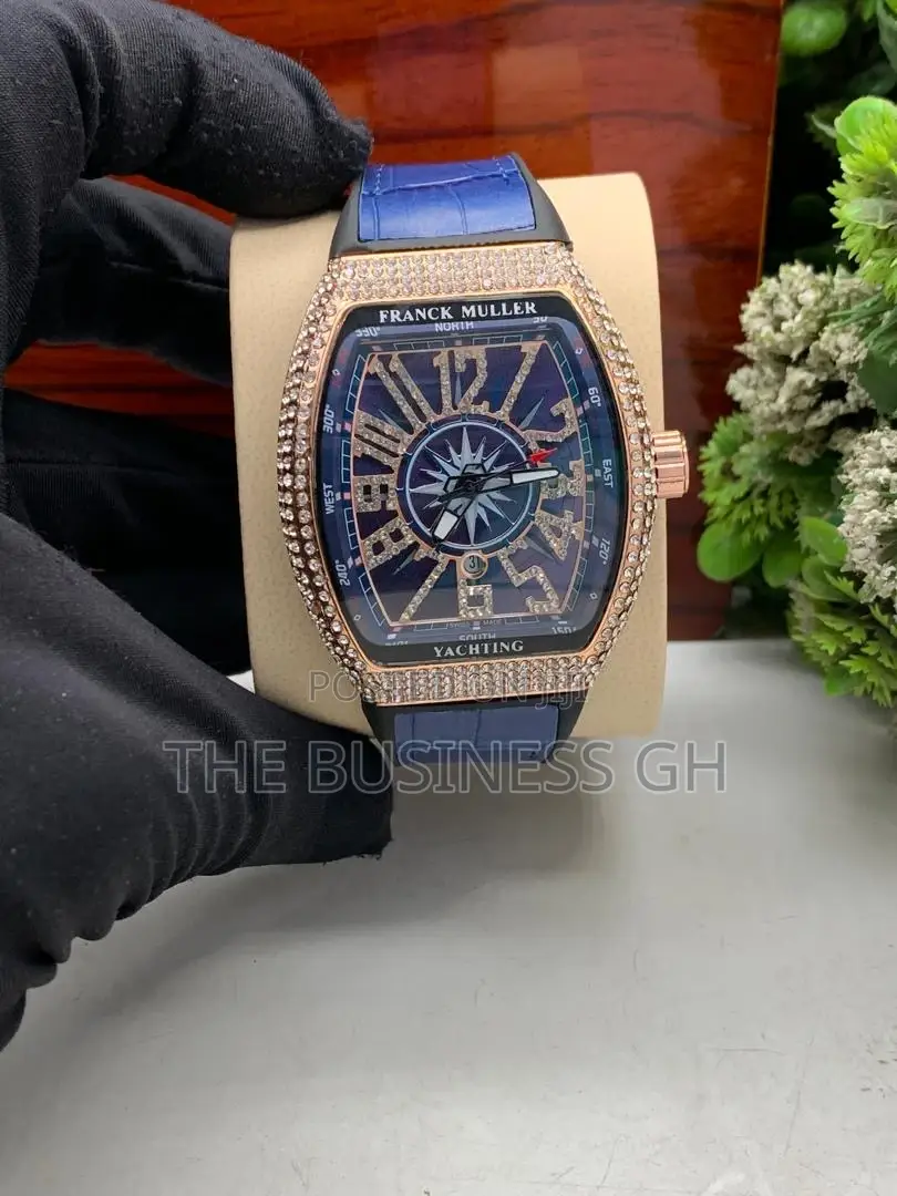 Franck Muller Watch (Iced Out)