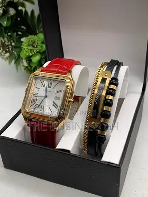 Cartier Watch And Bracelet Set