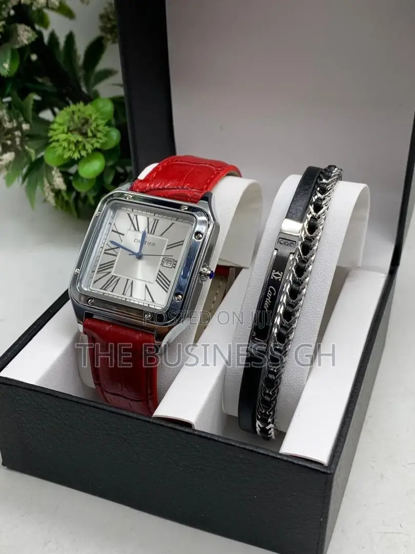 Cartier Watch And Bracelet Set
