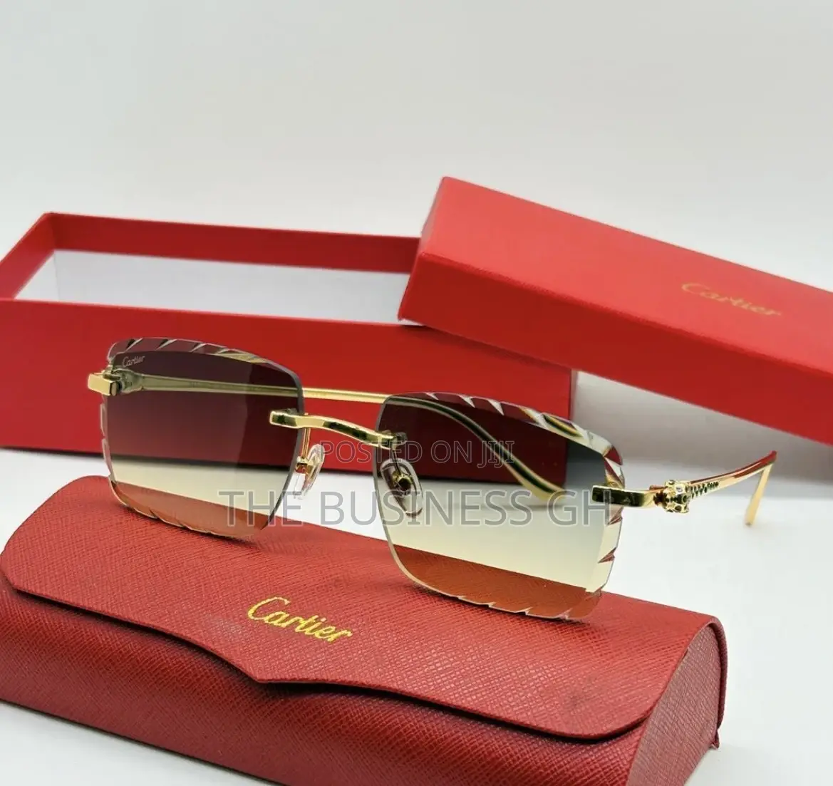 Cartier Rimless Sunglasses