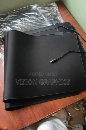 Argb Large Computer Gaming Deskpad Can Contain Both Keyboard and Mouse