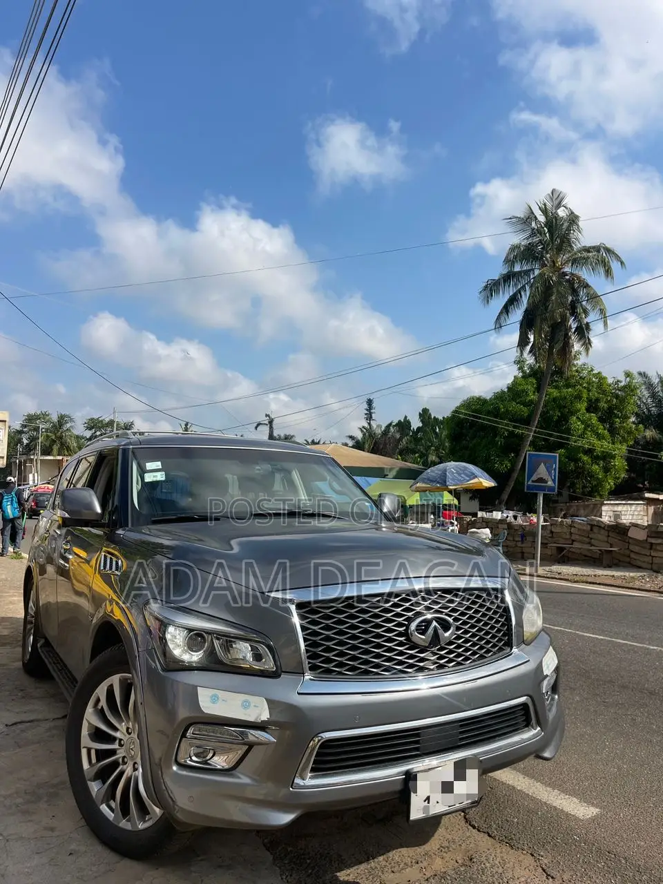Infiniti QX80 2019 Silver