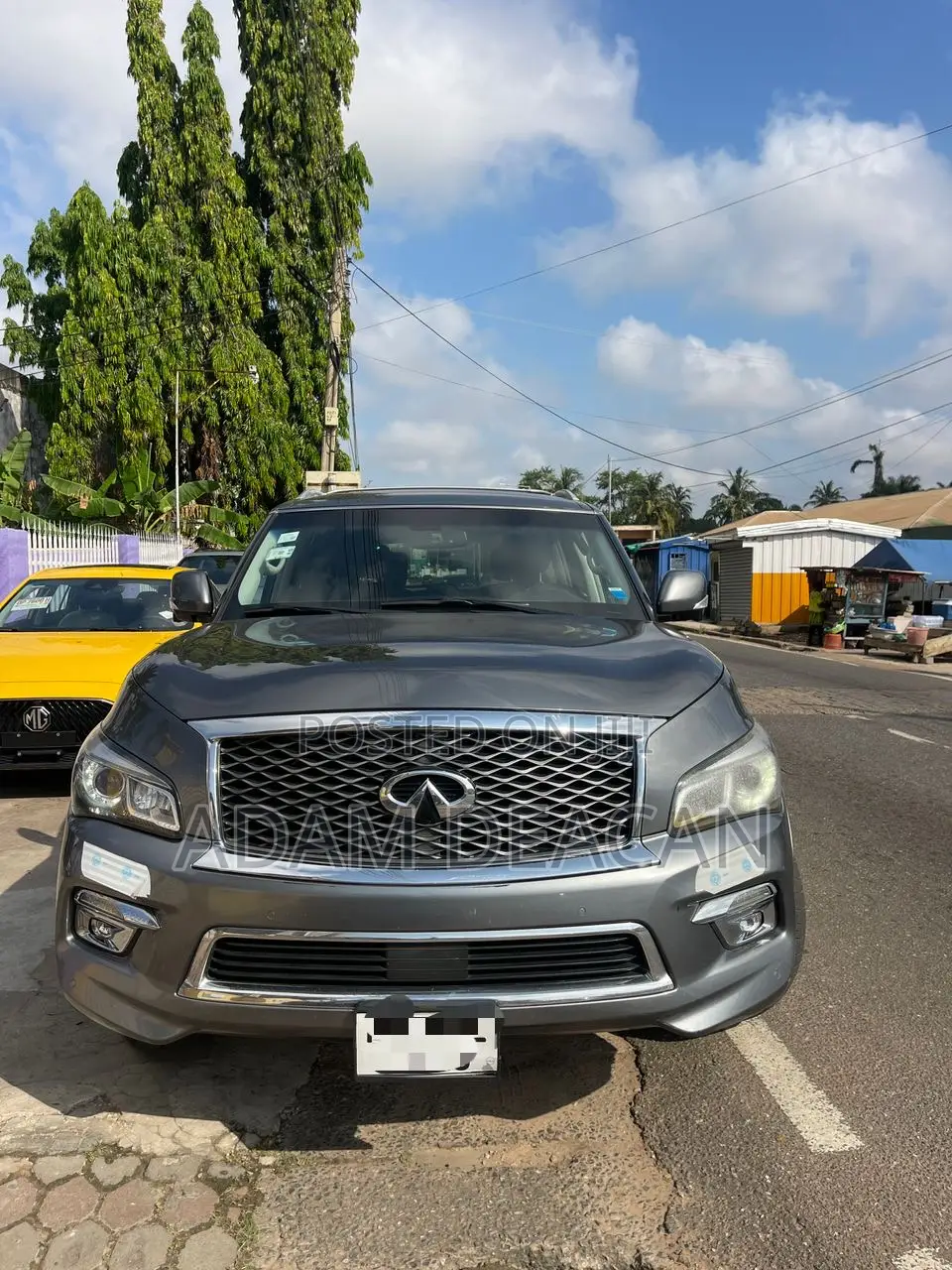 Infiniti QX80 2019 Silver