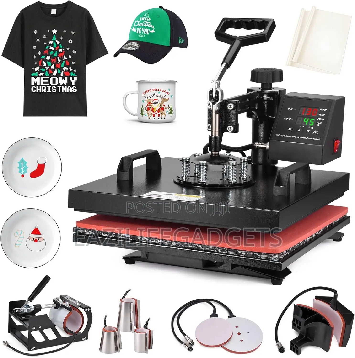 8 in 1 Heat Press