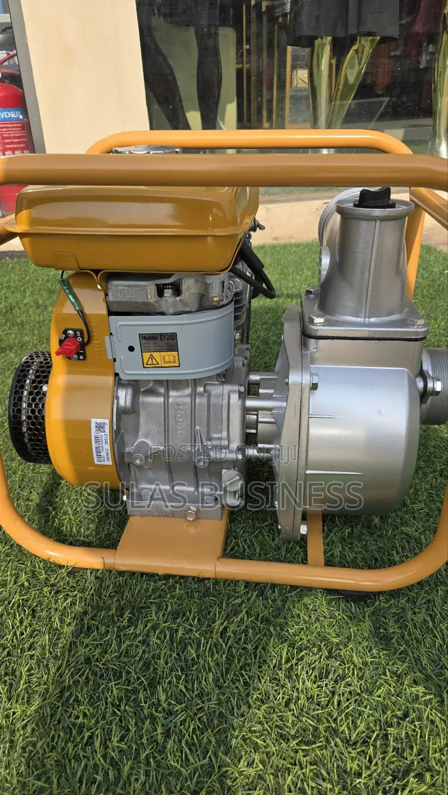 Robin 3 Inc 5.0hp Water Pump.
