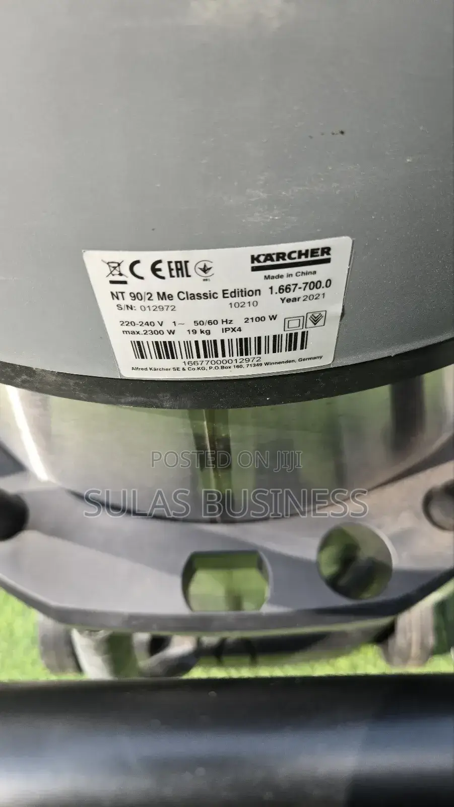 90 Liters Vacuum Cleaner
