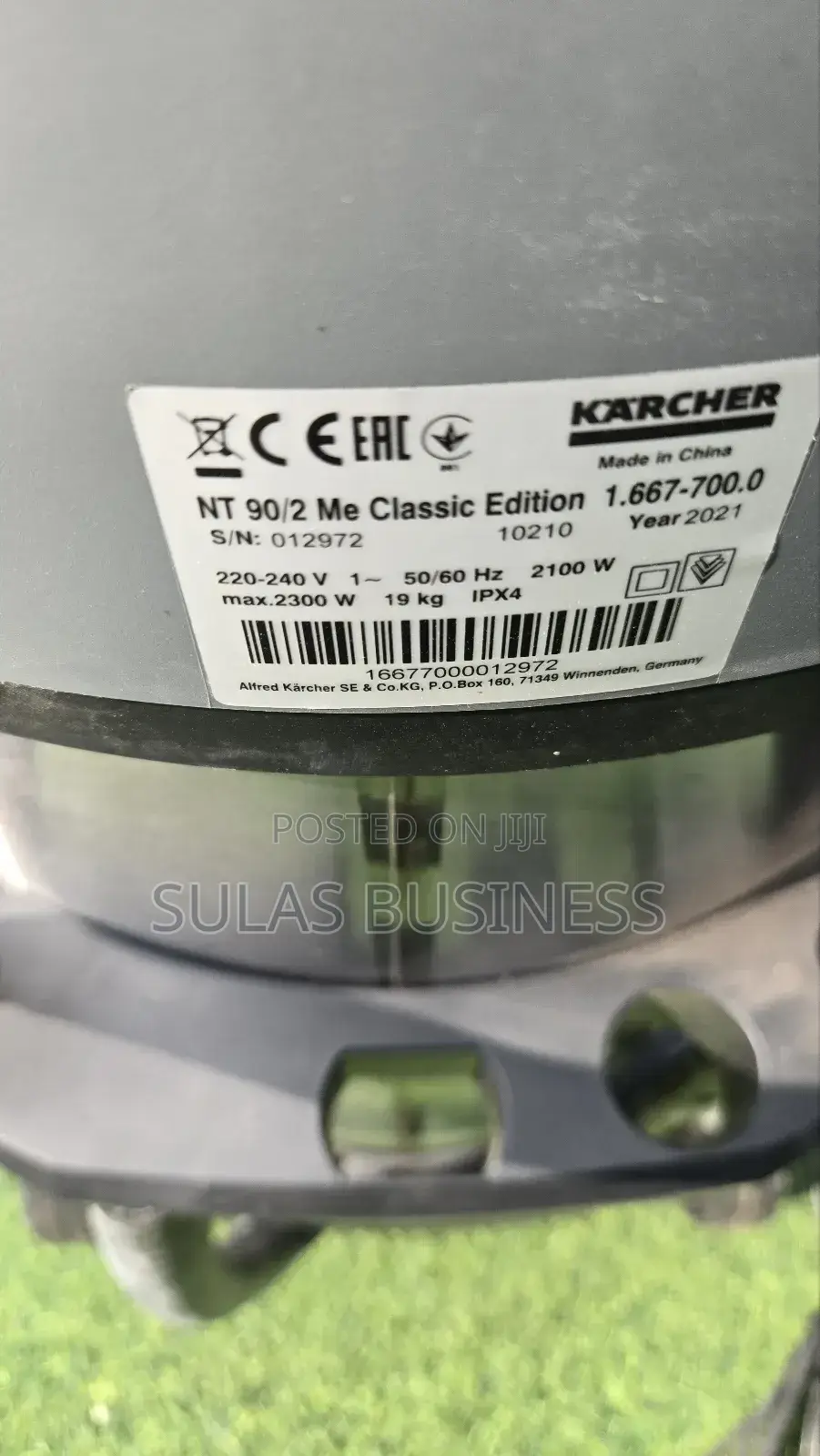 90 Liters Vacuum Cleaner