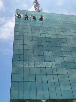 Facade or Front Glass Cleaning