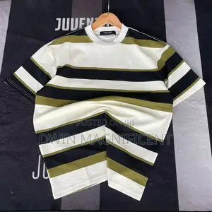 Calvin Klein Striped Short-Sleeved T-Shirt.