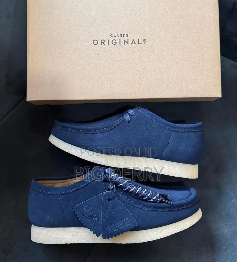Clarks Suede Wallabies Low
