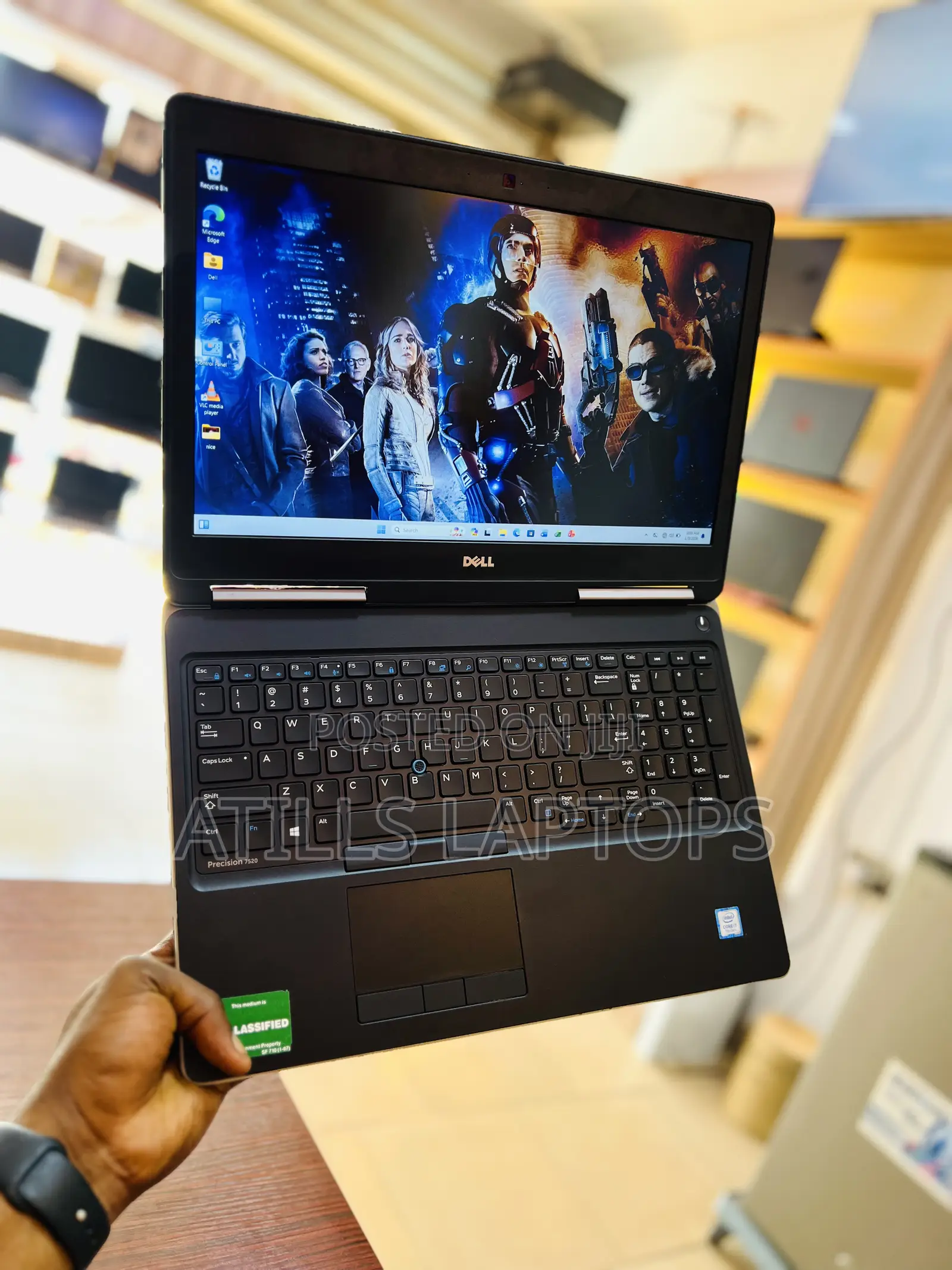 Laptop Dell Precision 15 7520 16GB Intel Core I7 SSD 1.5T