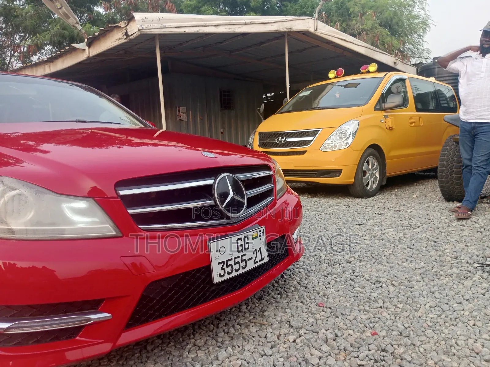 Mercedes-Benz C250 2014 Red