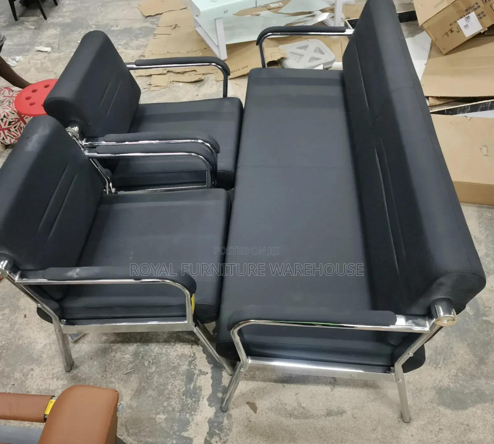 Modular Beam Seating Sofa Set