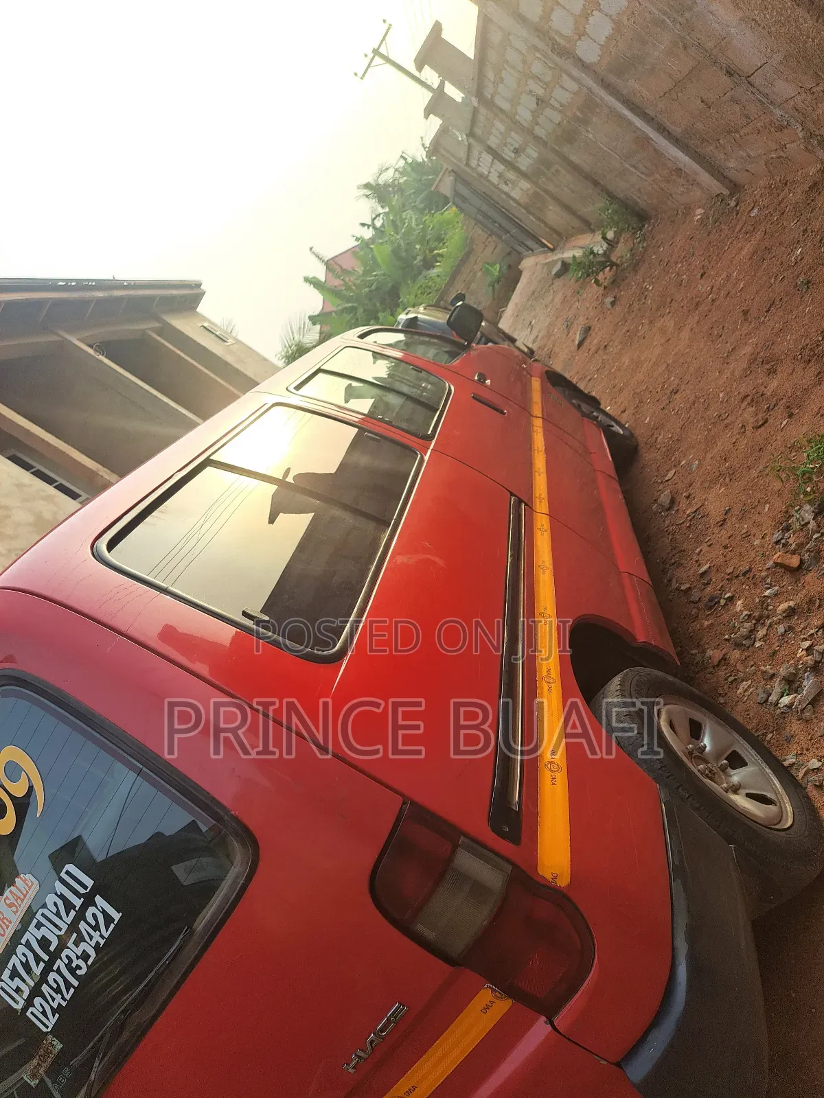 Toyota HiAce 2008 Red