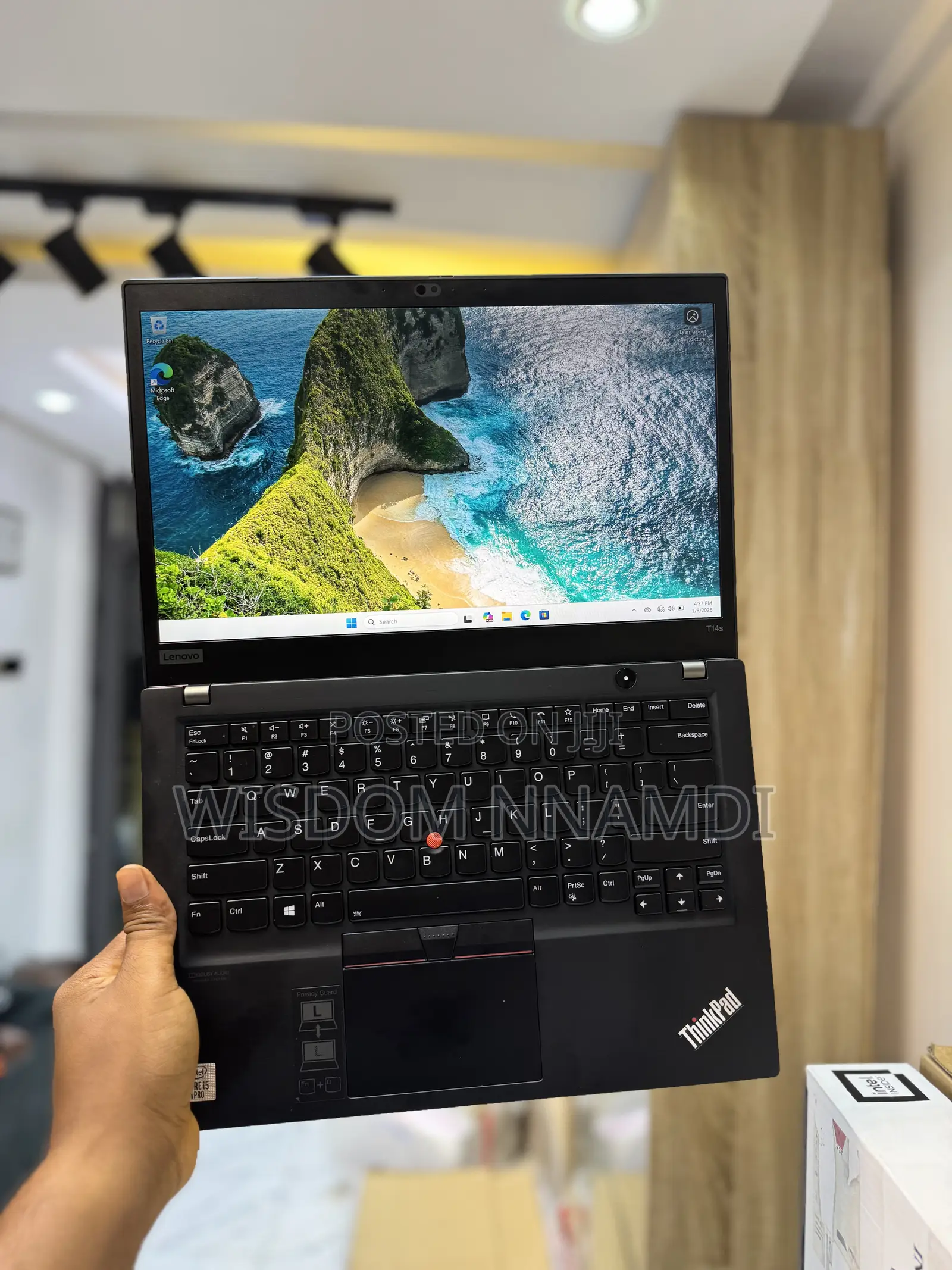 Laptop Lenovo ThinkPad T14s Gen 1 16GB Intel Core i5 SSD 256GB