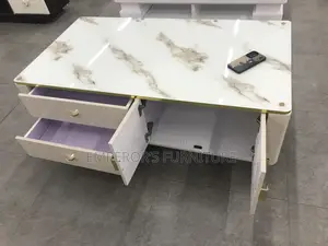 Classy Strong Marble Top Center Table