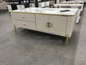 Classy Strong Marble Top Center Table