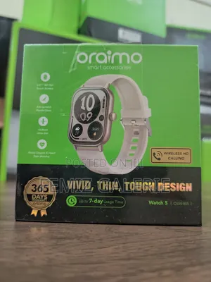 Oraimo Watch 5 2.01" Hd Panda Glass 1atm Smart Watch - Sunset Pink
