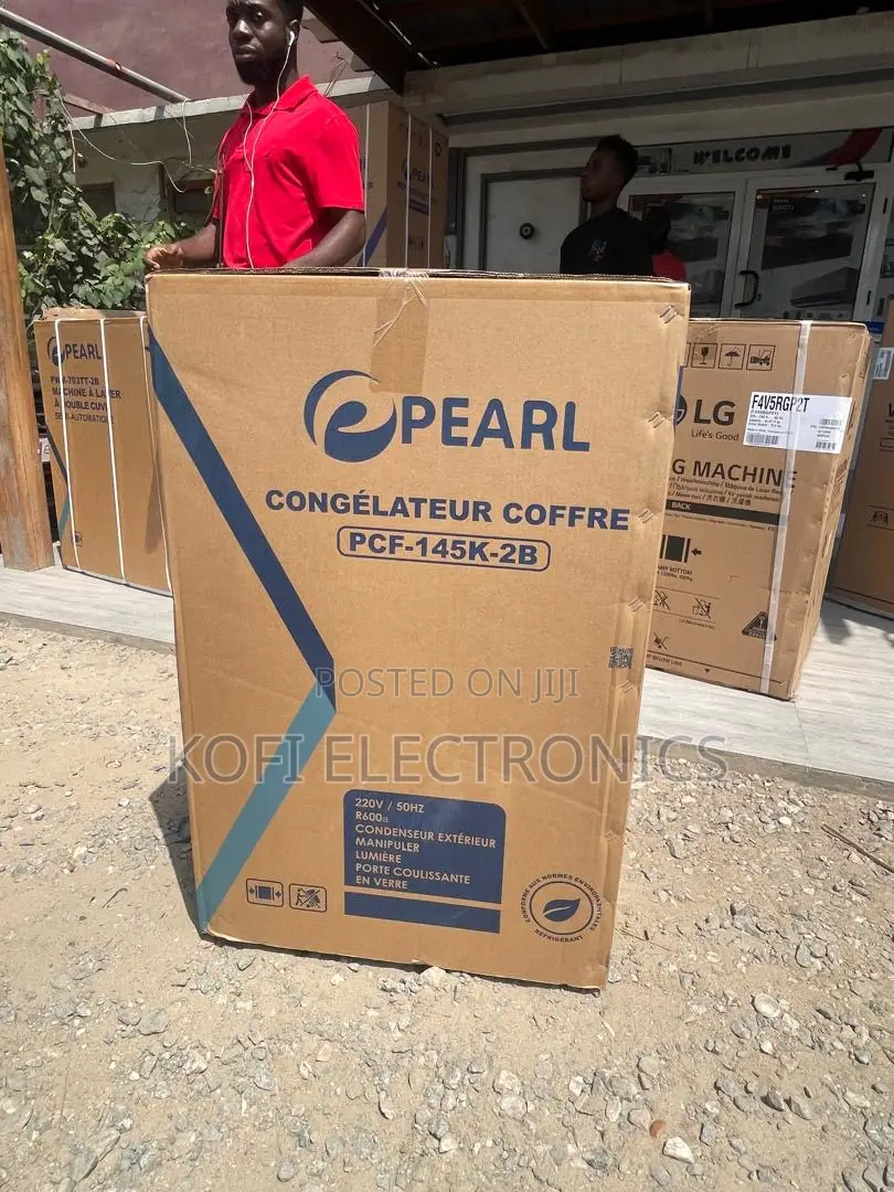 Pearl 100l Chest Freezer Compact Powerful