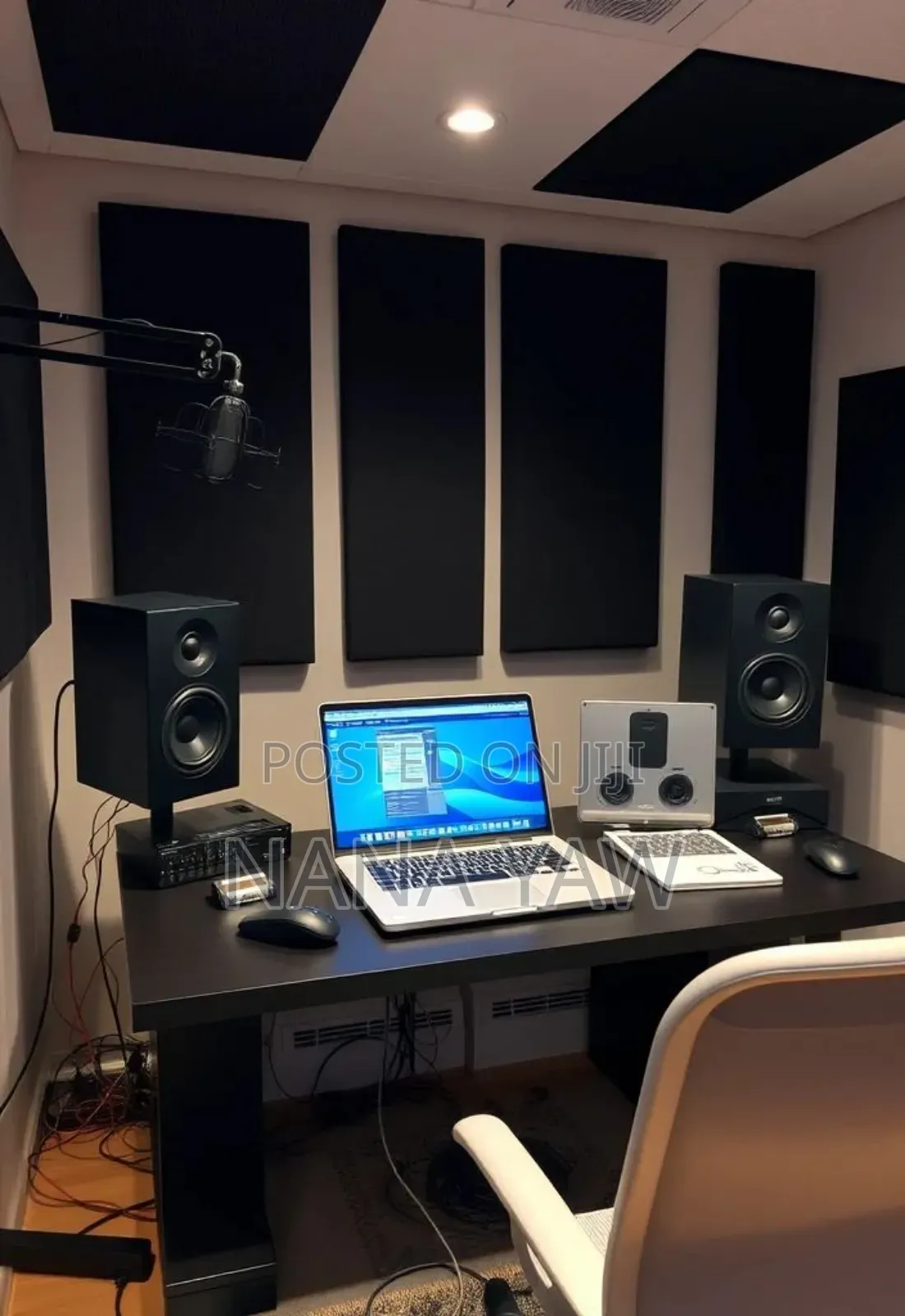 Recording Studio And Podcast Setup