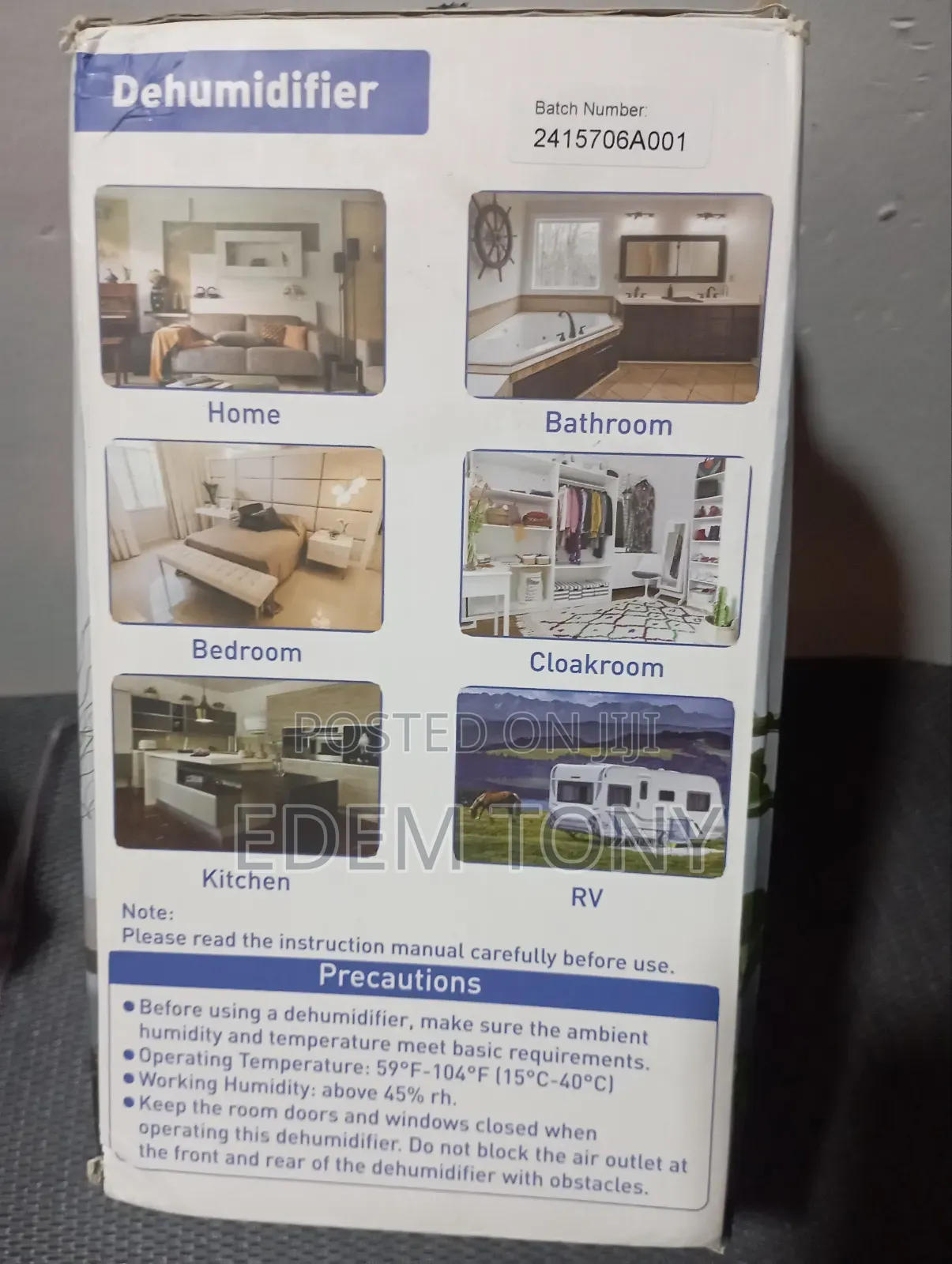 Multifunctional Dehumidifier.