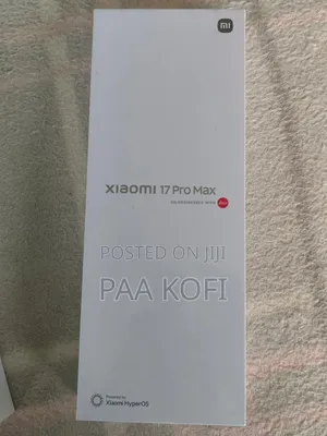New Xiaomi 17 Pro Max 512 GB Black