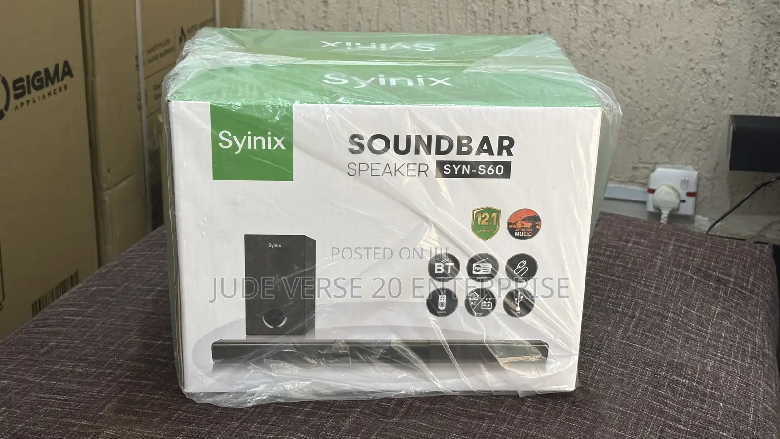 Syinix Soudbar 60watts