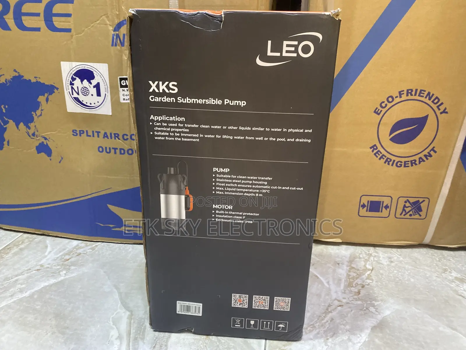 XKS-1100s 1.5hp Leo Submersible Water Pump