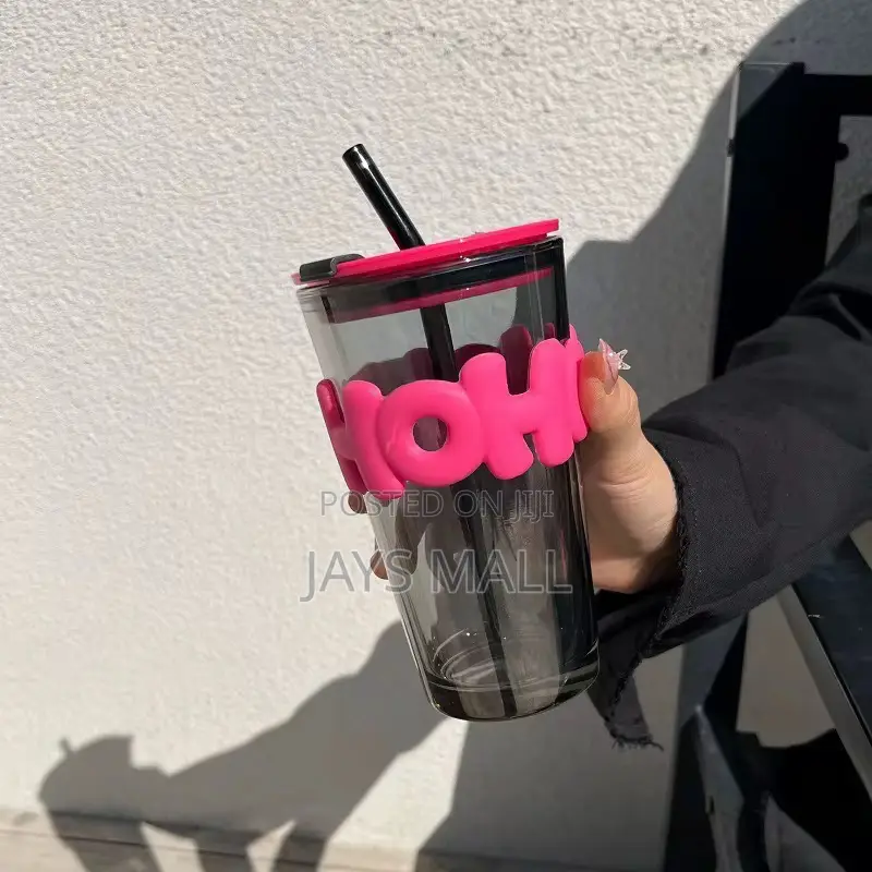 Glass Mug With a Lid