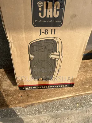 Jac Rechargeable Speaker 8 Inches