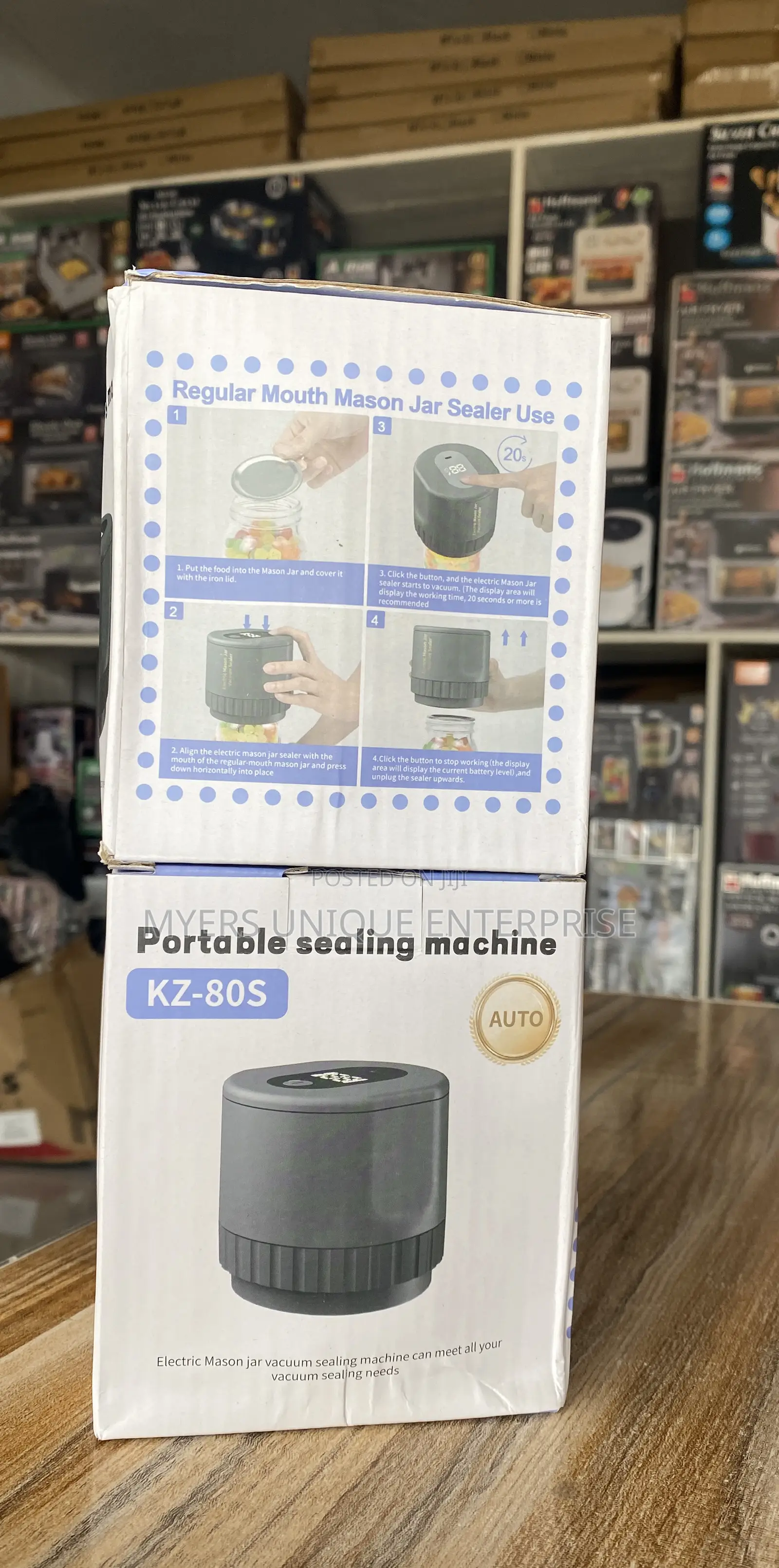 Mason Jar Vacuum Sealer