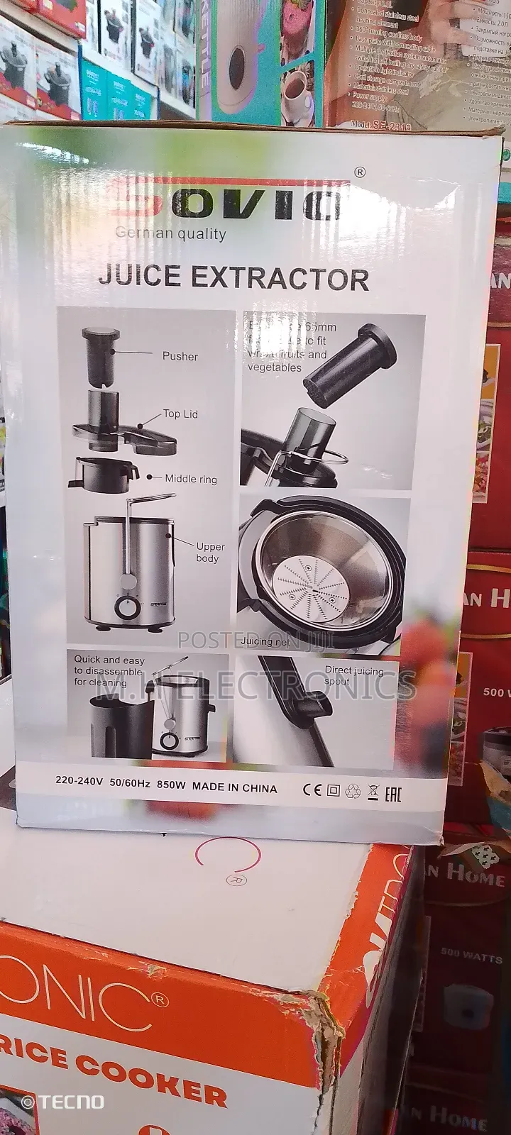 Brand New Juice Extractor It's Separate Both Juice and Seed