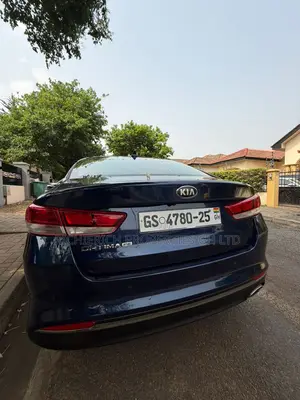 Blue Kia Optima for Rent