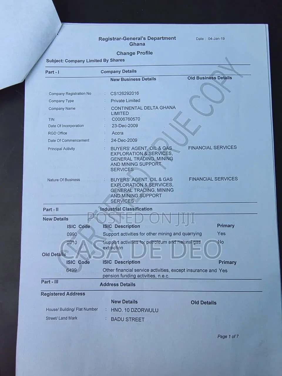Passport Business Legal Registration Services