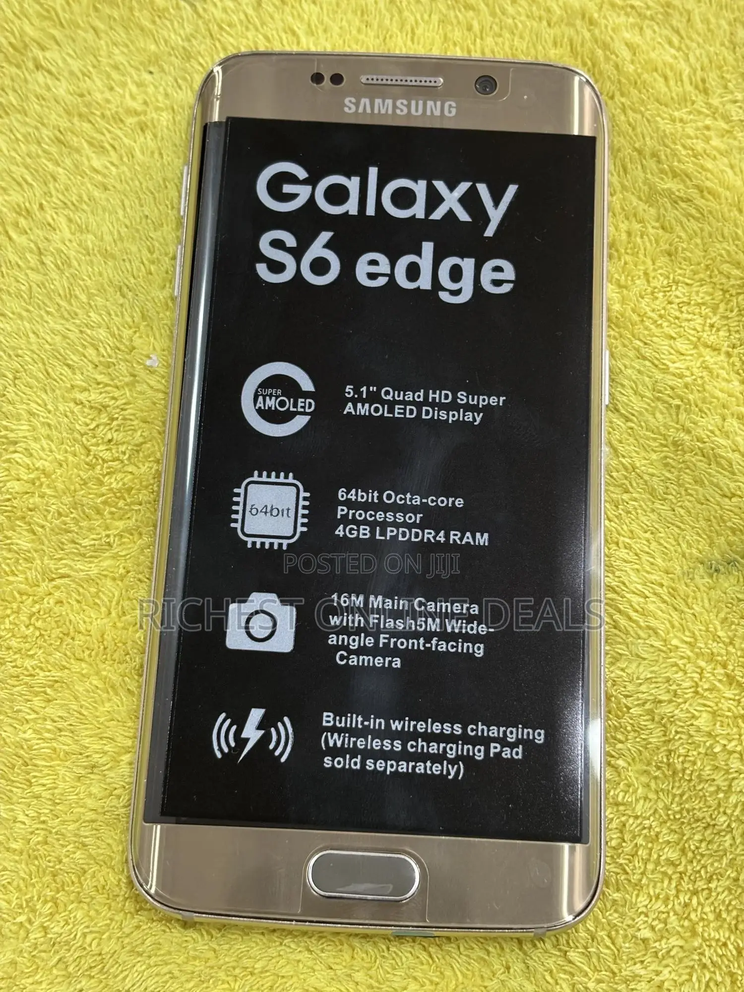 Samsung Galaxy S6 edge 64 GB Gold