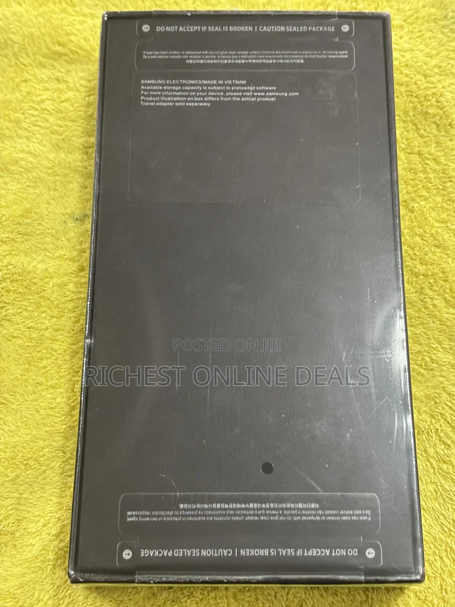 New Samsung Galaxy S24 Plus 256 GB Black