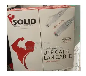 Solid Cat 6 Utp Indoor Cable 305m