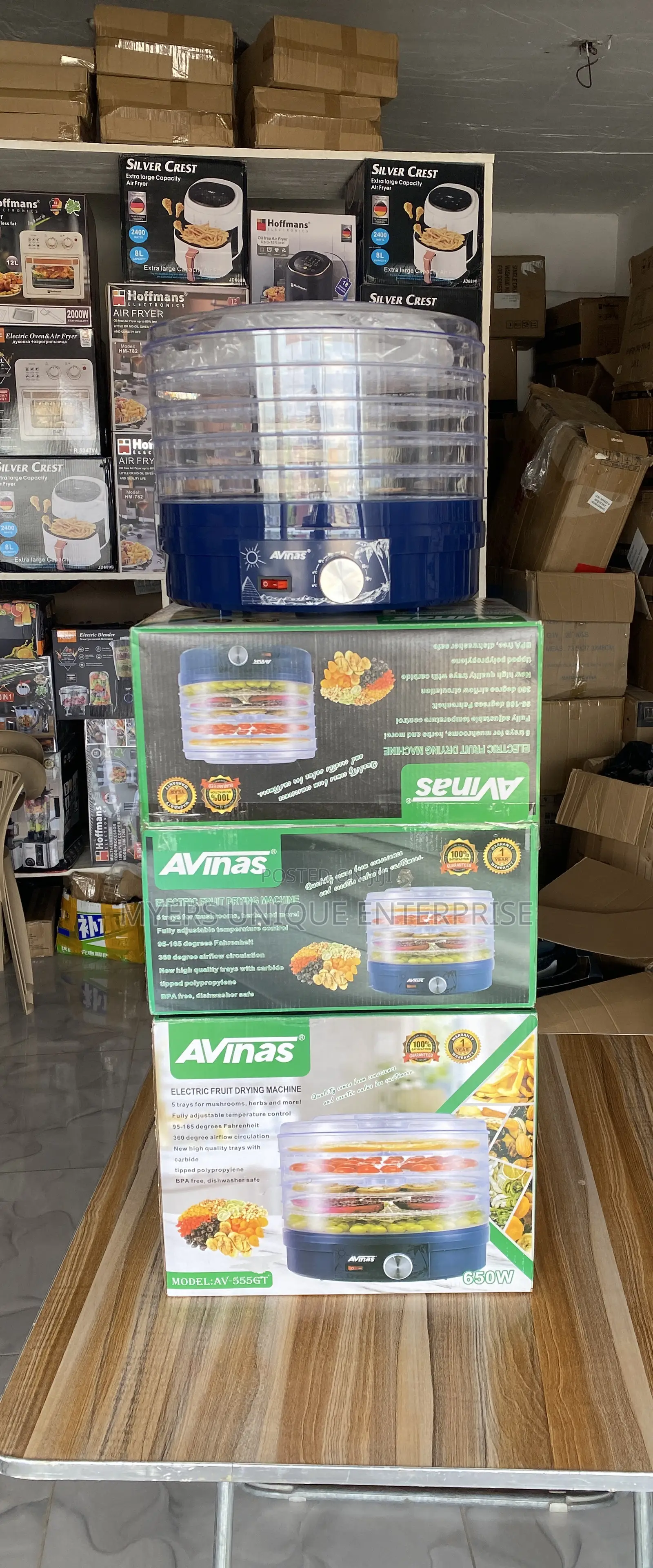 Well Designed Avinas 5 Layers Food Dehydrator