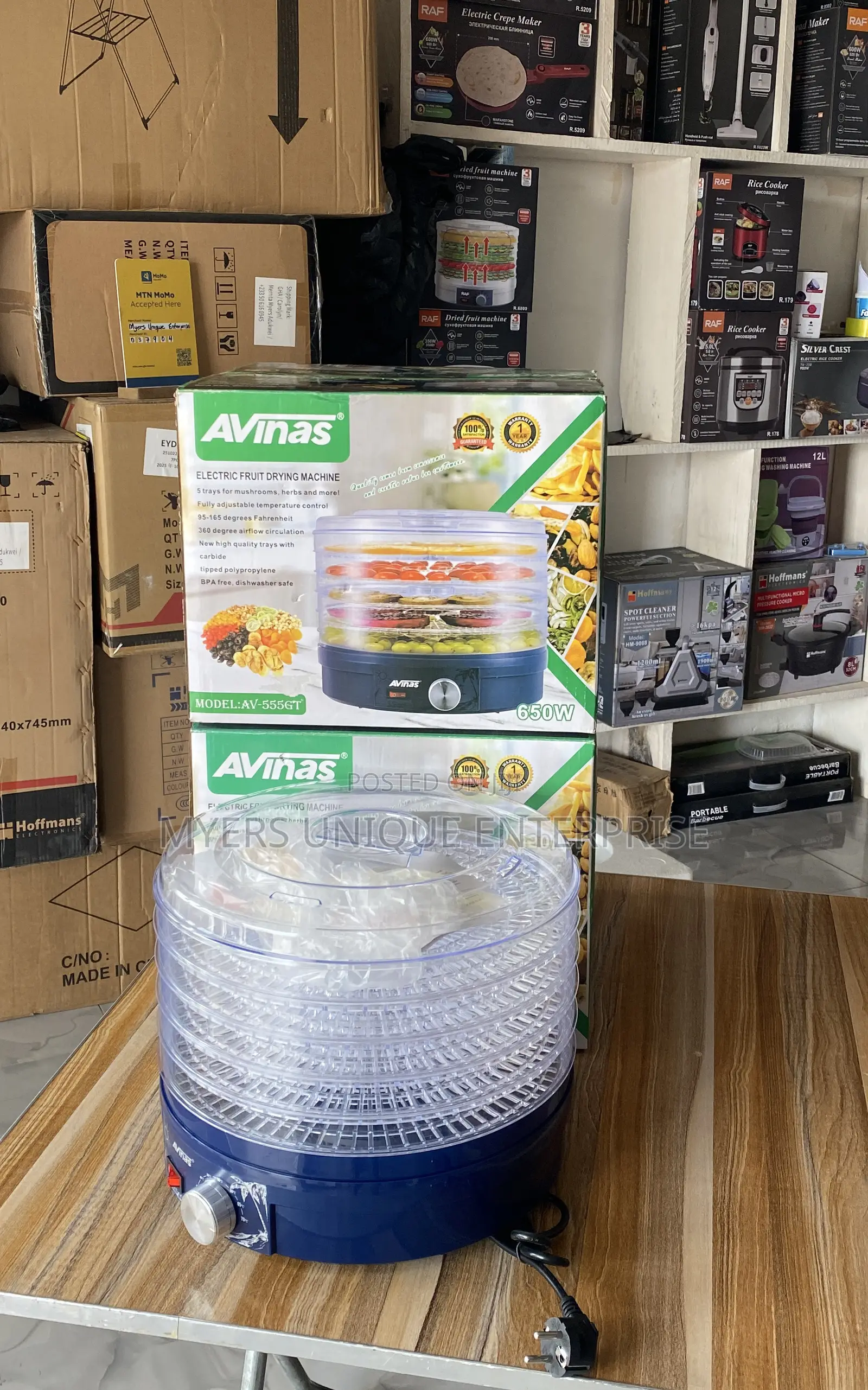 Multifunctional Avinas 5 Layers Food Dehydrator