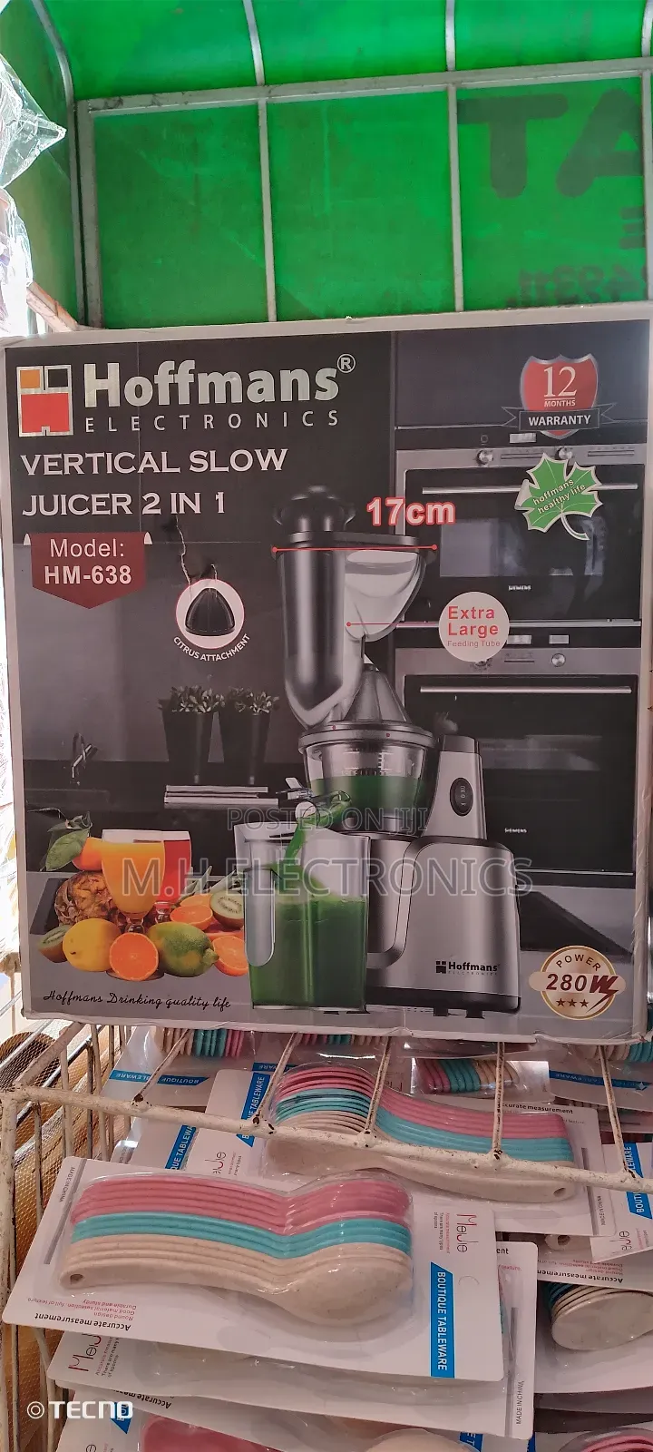 Brand New Hoffman Juice Extractor Blender